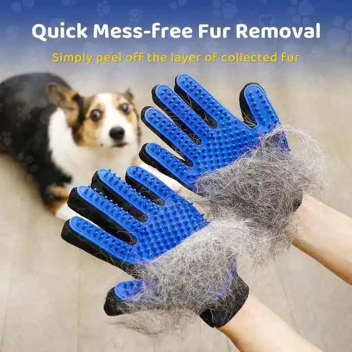 Rubber Pet Bath Brush