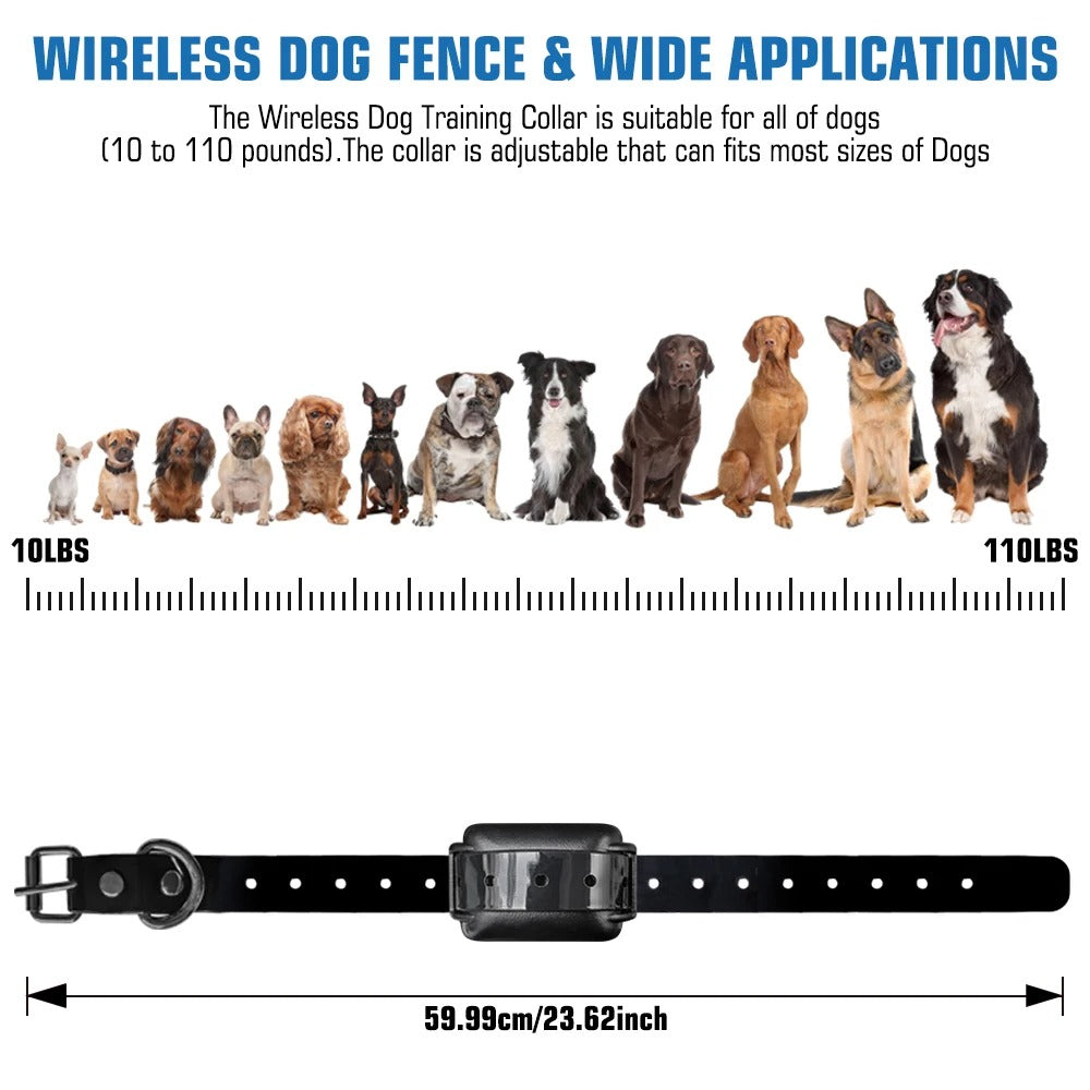 Wireless dog fence